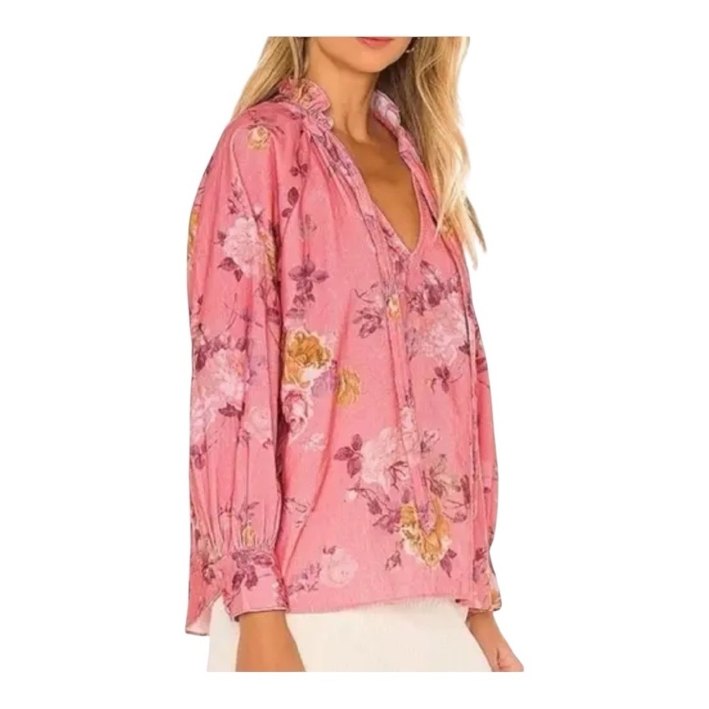 LoveShackFancy NWT Willow Top Charleston Pink